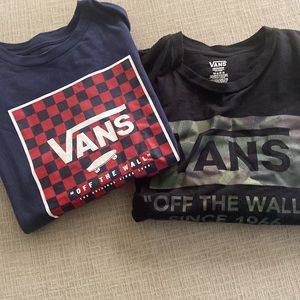 Two boys medium size shirts